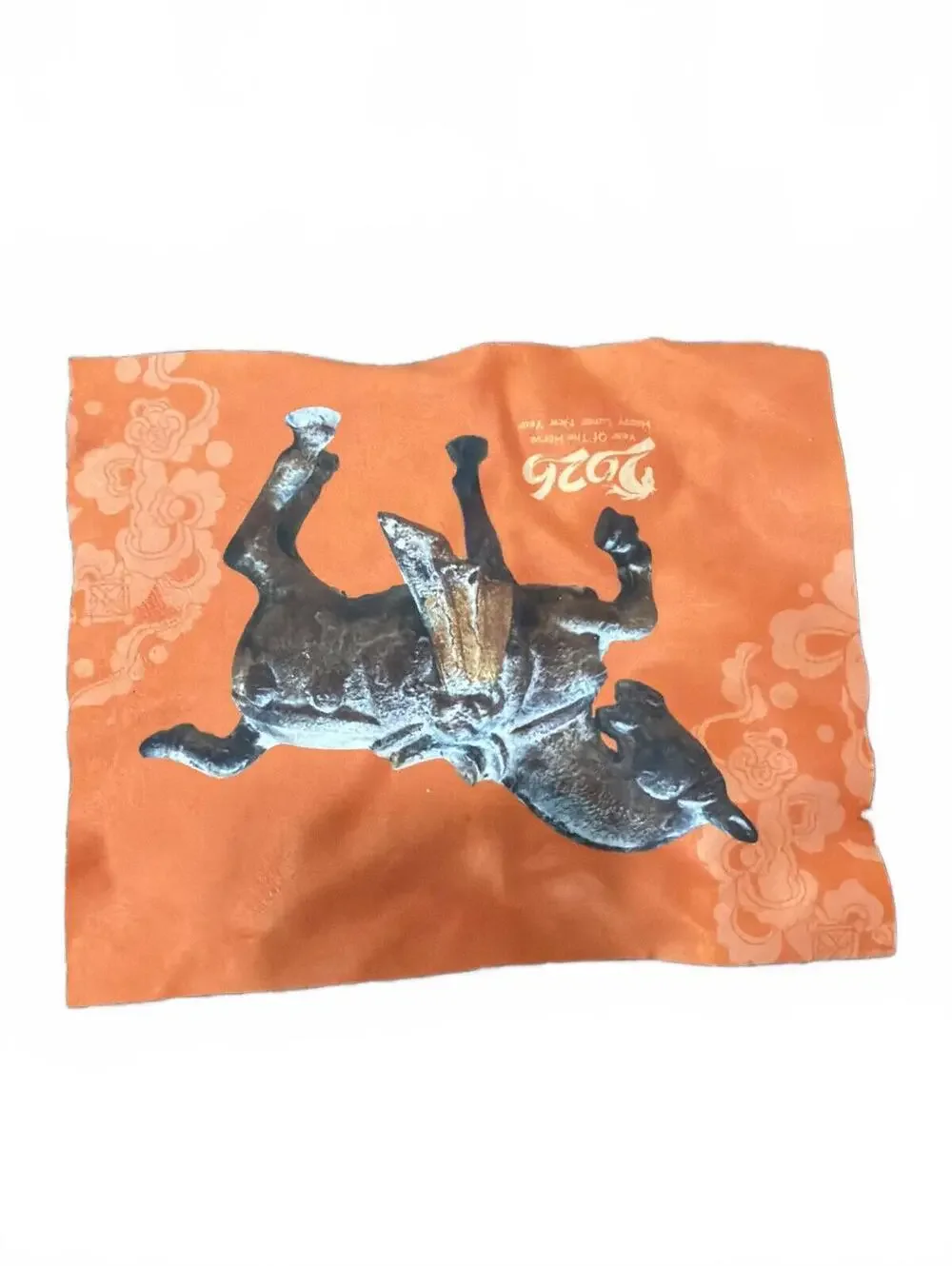 Zenni Eyeglasses Cleaning Cloth Orange Pack of 1
